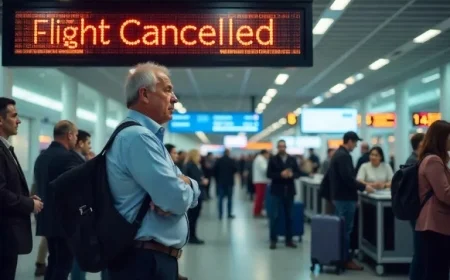 Major US Airlines Cancel 172 Flights, Delay 4100 Travelers Nationwide