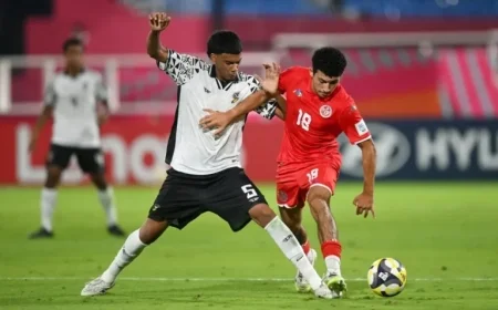 Tunisia Defeats Fiji 6-0 in FIFA U-17 World Cup Opener