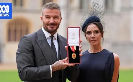David Beckham Knighted by King: A Monumental Moment for the Former Football Star
