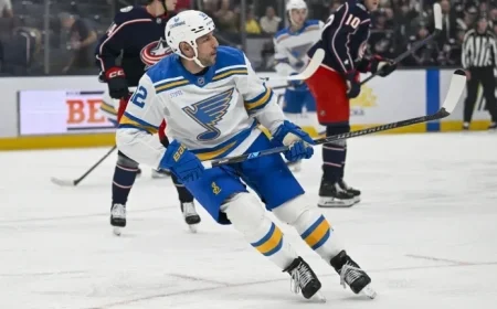 Veteran Player Signs PTO with Blues AHL Affiliate Team