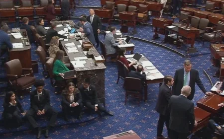 Senate’s 14th Vote on Funding Bill Amid Government Shutdown