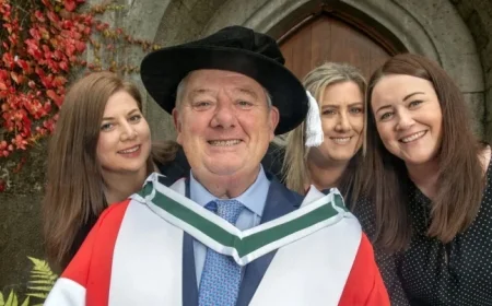 Renowned Cork Broadcaster and Writer Awarded Honorary Doctorate at University College Cork