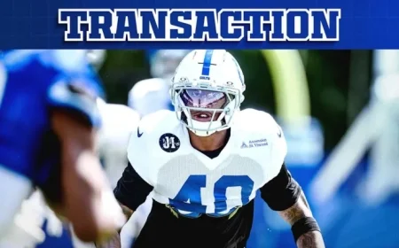 Colts Revamp Roster: Activate Jones, Sign Mitchell, Waive Muma for Week 9