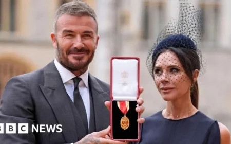 Football Legend David Beckham Honored with Knighthood