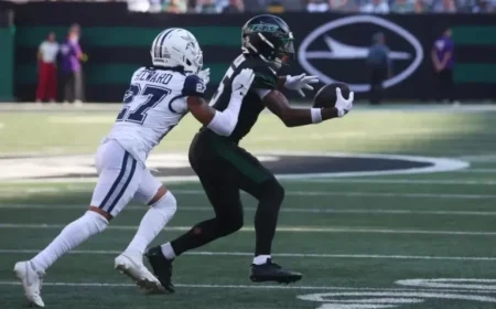 Jets Coach Aaron Glenn Optimistic for Garrett Wilson’s Injury Return This Week