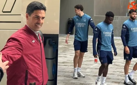 Arsenal’s Secret Arrival in Prague No Training at Eden Stadium as Team Departs Hotel in the Morning