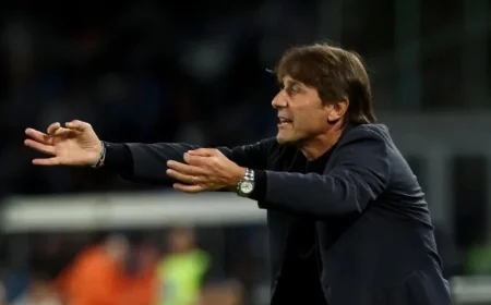 Conte Comments on Napoli’s Success Amidst Three Months of Criticism and Referee Controversies