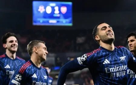 Arsenal Dominates Slavia Prague 3-0 Discover Player Ratings and Performance