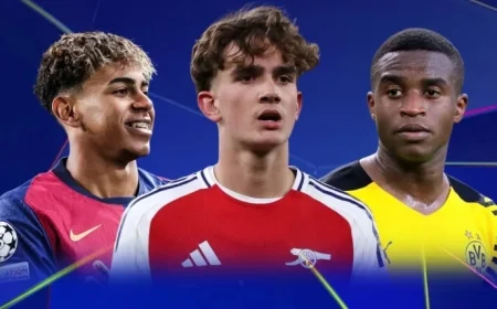 Arsenals Max Dowman Sets New Record as Youngest Champions League Player Surpassing Lamine Yamal