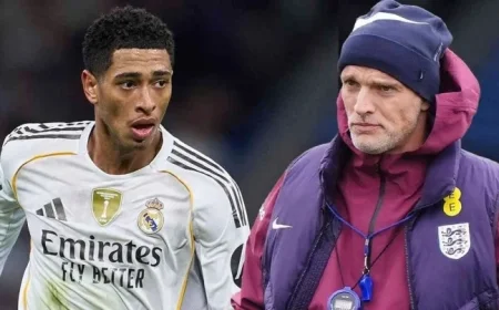 Jude Bellingham Faces New England Setback Amid Thomas Tuchel Decision Revelations