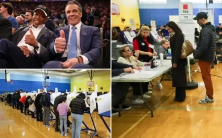 Eric Adams Absent from NYC Mayoral Polls Despite Historic Voter Turnout