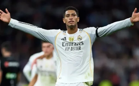 Jude Bellingham Shines in Liverpool Clash Surpassing Lionel Messi and Kylian Mbappe to Make Champions League History