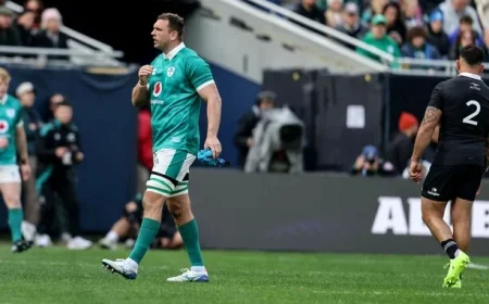 Ireland’s Tadhg Beirne Cleared to Play Japan After Controversial Red Card Overturned