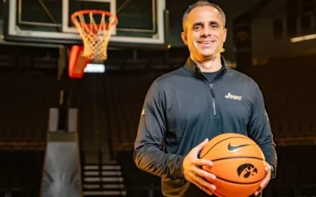 Iowa Men’s Basketball Coach Ben McCollum Celebrates Journey’s Beauty