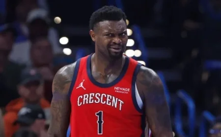 Zion’s Hamstring Injury Sidelines Pelicans Star for a Week