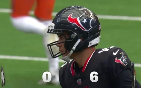Texans Gain 6-0 Lead as Fairbairn Nails 41-Yard Field Goal