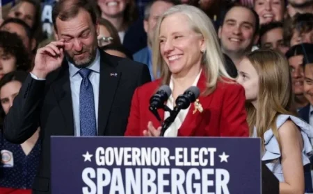 Experience Abigail Spanberger’s Inspiring Victory Speech Following Her Historic Win in Virginia