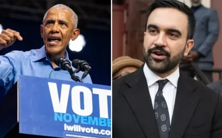 Obama Declines Endorsement for NYC Mayoral Candidate Mamdani