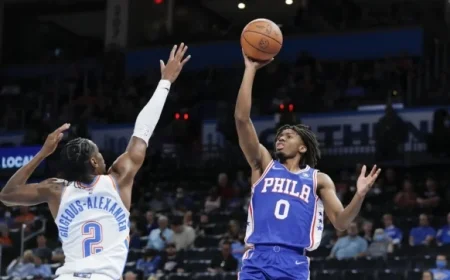 Shai Gilgeous-Alexander, Tyrese Maxey Earn NBA Player of the Week Honors