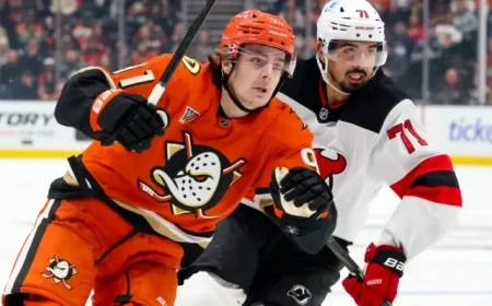 New Jersey Devils Face Off Against Anaheim Ducks in 2025-26 Season