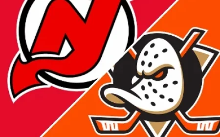Ducks Dominate Devils 4-1: November 2, 2025 Game Recap