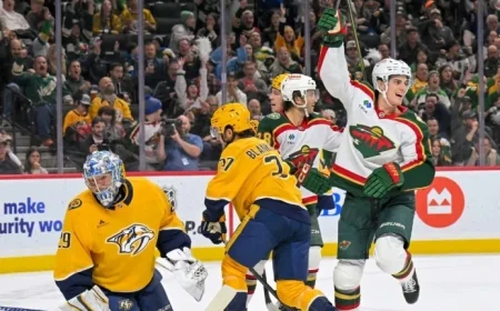 Wild Triumph Over Predators in Overtime as Stamkos Forces Extra Time with Last-Second Goal