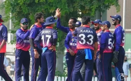 Nepal vs UAE Face Off Today in Crucial ICC World Cup Cricket League-2 Match