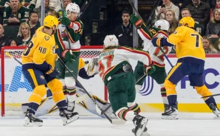 Wild Ignite Excitement with Power Play Success Securing First Win Streak