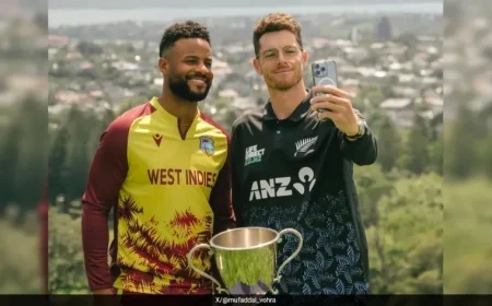 Watch New Zealand vs West Indies 1st T20I Live: Streaming Details