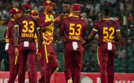 West Indies Reveal T20 Squad for New Zealand Tour