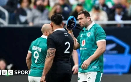 Tadhg Beirne’s Red Card in Ireland vs New Zealand Match Overturned