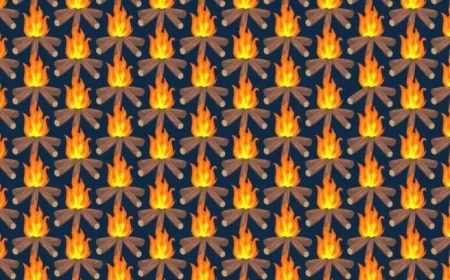 Test Your Vision Spot the Odd Bonfire in Just 20 Seconds If You Have Hawk Eyes