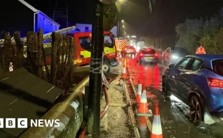 Heavy Rain Triggers Widespread Flooding and Disruption Across Wales