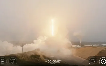 SpaceX Achieves Milestone with 100th Starlink Launch of 2025 (Video)