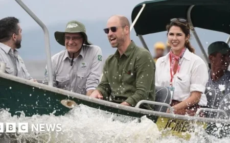 William Condemns Amazon Deforestation During Brazil Visit