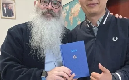 Chinese Factory Manager Finds Insight in Jewish Teachings