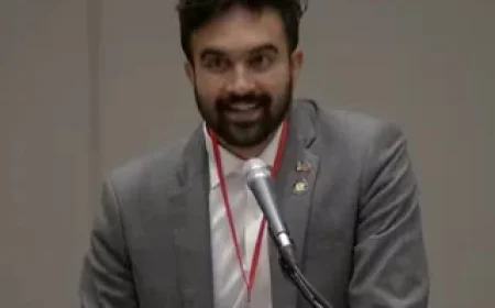 NYC Mayoral Candidate Mamdani Highlights Palestinian Liberation Focus at 2023 DSA Convention