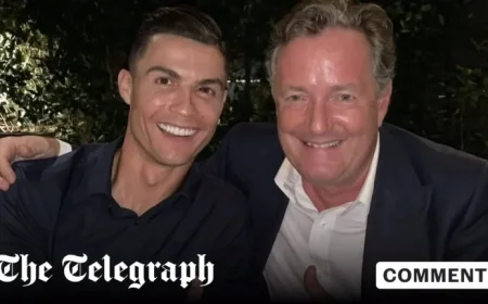 Piers Morgan and Cristiano Ronaldo’s Unusual Friendship Draws Uncomfortable Attention
