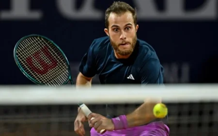 Gaston Defeats Atmane in 2025 Metz Open Tennis Match