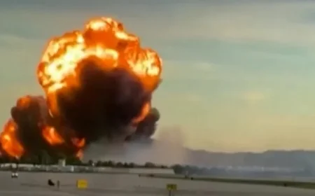 Dramatic Video Captures Catastrophic UPS Plane Disaster Leaving 4 Dead and 11 Injured