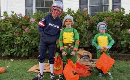Dylan Dreyer Captures Sons’ First Suburban Halloween Adventure