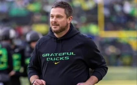 Oregon’s College Football Playoff Odds Decrease As Miami Collapse Creates Significant Gap