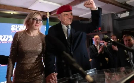 Relaxed Vibes and Celebrations at Curtis Sliwa’s Election Night Party