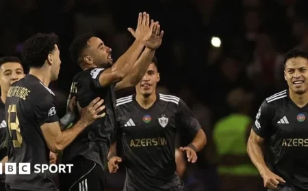 Champions League LIVE Coverage: Qarabag Faces Chelsea, Man City Battling Dortmund, Newcastle Takes on Athletic Club