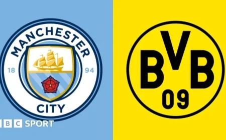 Manchester City vs Borussia Dortmund UEFA Champions League Head-to-Head Stats and Analysis