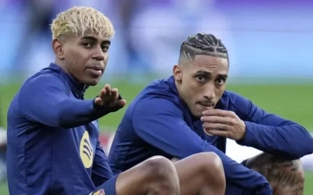 Raphinha Discusses Rivalry with Lamine Yamal, Addresses Ballon d’Or Snub
