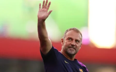 Hansi Flick Committed to Barcelona, Disregards Exit Rumors