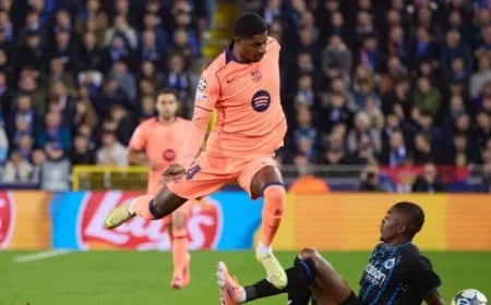 Barcelona’s First-Half Performance: A Player-by-Player Analysis