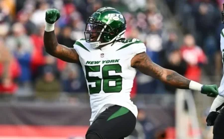 Jets Bench Linebacker Quincy Williams