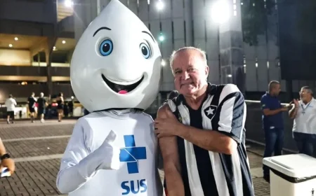 Fans Vaccinate at Engenhão Before Botafogo vs. Vasco Match